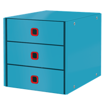 Buc De Cajones Click & Store Leitz Cosy (3 Cajones) Azul Calma