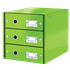 Buc De Cajones Click & Store Wow De Leitz (3 Cajones) Verde