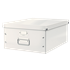Caja De Almacenaje Grande Click & Store Wow De Leitz Blanco