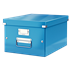 Caja De Almacenaje Mediana Click & Store Wow De Leitz Azul