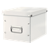 Caja De Almacenaje Mediana Click & Store Wow En Forma De Cubo De Leitz Blanco