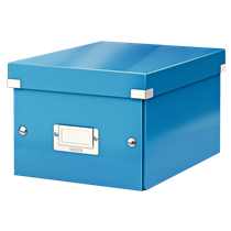 Caja De Almacenaje Pequeña Click & Store Wow De Leitz Azul