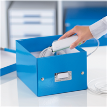 Caja De Almacenaje Pequeña Click & Store Wow De Leitz Azul