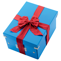 Caja De Almacenaje Pequeña Click & Store Wow De Leitz Azul