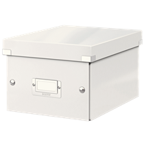 Caja De Almacenaje Pequeña Click & Store Wow De Leitz Blanco