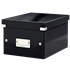 Caja De Almacenaje Pequeña Click & Store Wow De Leitz Negro