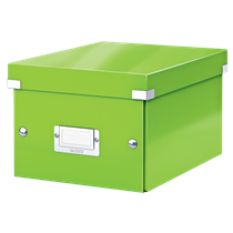 Caja De Almacenaje Pequeña Click & Store Wow De Leitz Verde