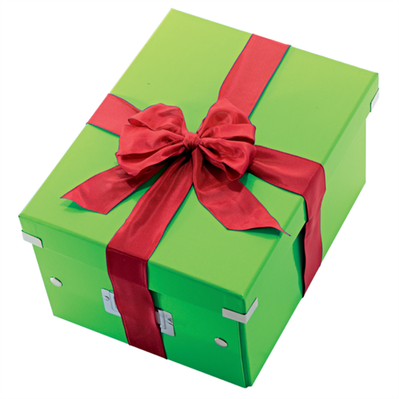 Caja De Almacenaje Pequeña Click & Store Wow De Leitz Verde