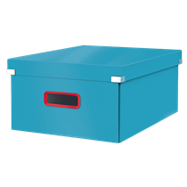 Caja De Almacenamiento Click & Store Grande Leitz Cosy Azul Calma