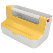 Caja De Almacenamiento Portátil Leitz Cosy Amarillo Cálido