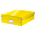 Caja Organizadora Mediana Click & Store Wow De Leitz Amarillo
