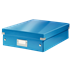 Caja Organizadora Mediana Click & Store Wow De Leitz Azul