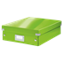Caja Organizadora Mediana Click & Store Wow De Leitz Verde