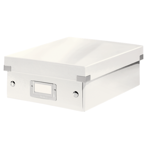 Caja Organizadora Pequeña Click & Store Wow De Leitz Blanco