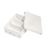 Caja Organizadora Pequeña Click & Store Wow De Leitz Blanco