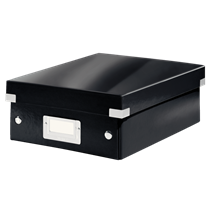 Caja Organizadora Pequeña Click & Store Wow De Leitz Negro