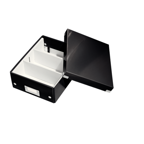 Caja Organizadora Pequeña Click & Store Wow De Leitz Negro