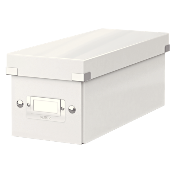 Caja Para Guardar Cds Click & Store Wow De Leitz Blanco