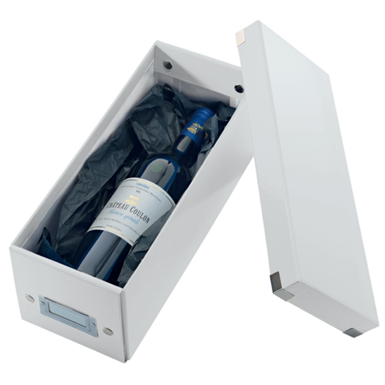 Caja Para Guardar Cds Click & Store Wow De Leitz Blanco