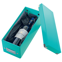 Caja Para Guardar Cds Click & Store Wow De Leitz Turquesa
