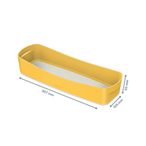 Leitz Mybox Cosy Bandeja Organizadora Larga Amarillo Cálido