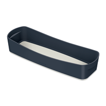 Leitz Mybox Cosy Bandeja Organizadora Larga Gris Terciopelo