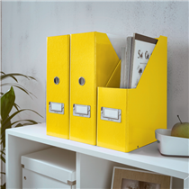 Revistero Click & Store Wow De Leitz Amarillo