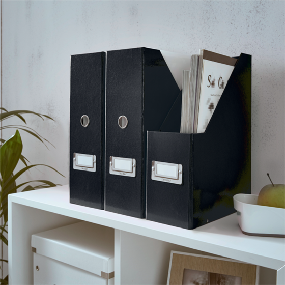 Revistero Click & Store Wow De Leitz Negro