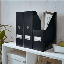 Revistero Click & Store Wow De Leitz Negro