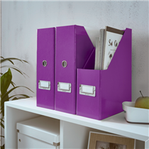 Revistero Click & Store Wow De Leitz Púrpura