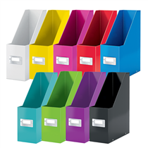 Revistero Click & Store Wow De Leitz Púrpura