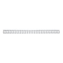 Wirebind Encuadernación GBC Nº6 (9.5 mm) (Caja 100), plata 