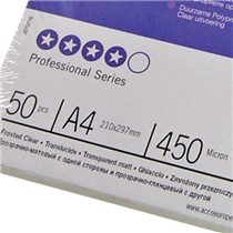 Portada Encuadernación Gbc Polyclearview Transparente Mate 300 micras DIN A4 (Pack 100)
