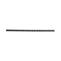 Canutillo plástico DIN A4 GBC 12 mm (Caja 100), negro