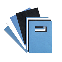 Portada Encuadernar Gbc Leathergrain Azul Real símil piel 250 grs DIN A4 (Pack 100)