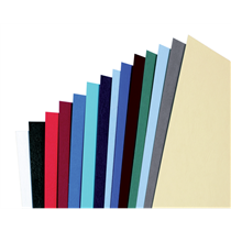 Portada Encuadernar Gbc Leathergrain Azul Real símil piel 250 grs DIN A4 (Pack 100)