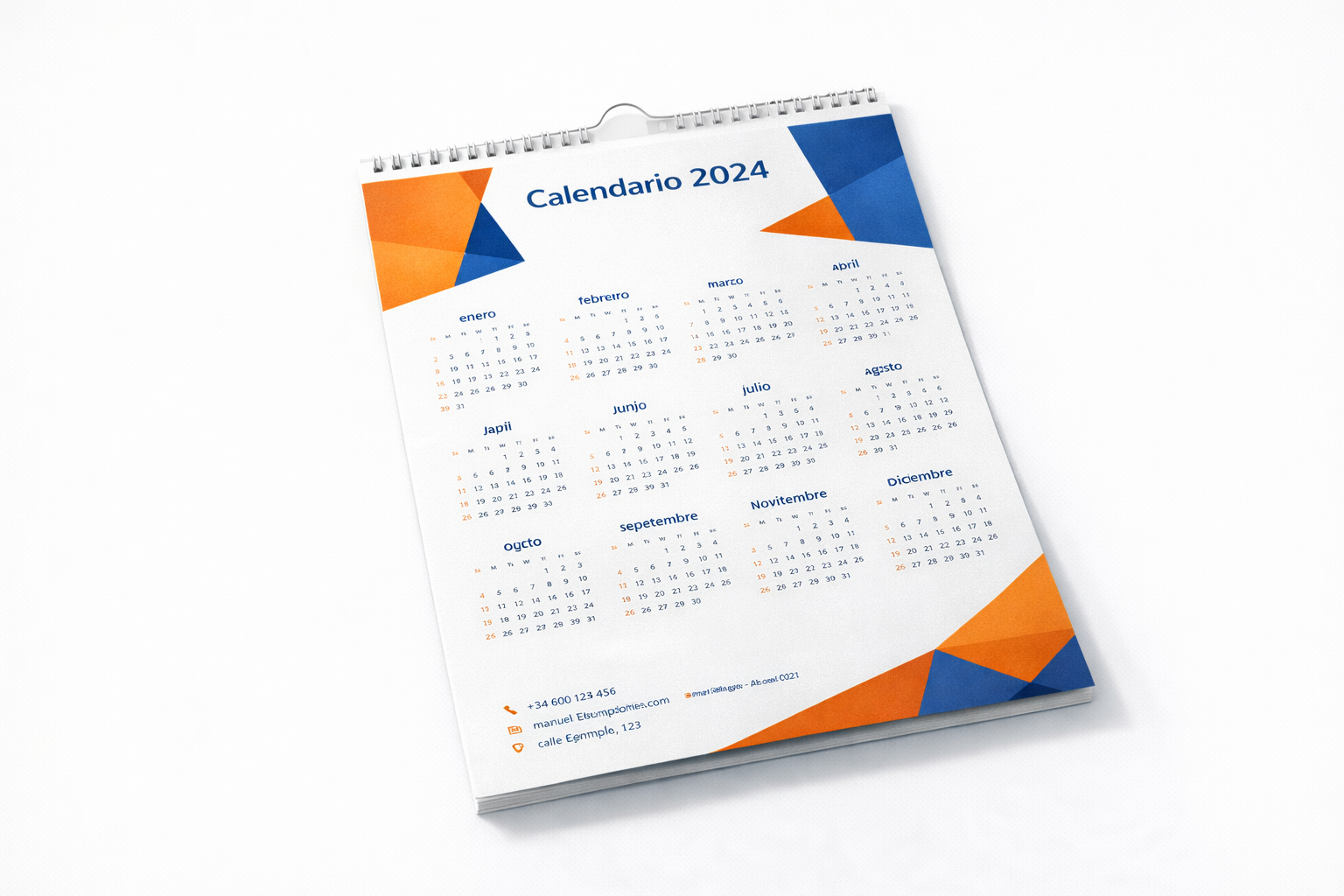 Calendarios personalizados