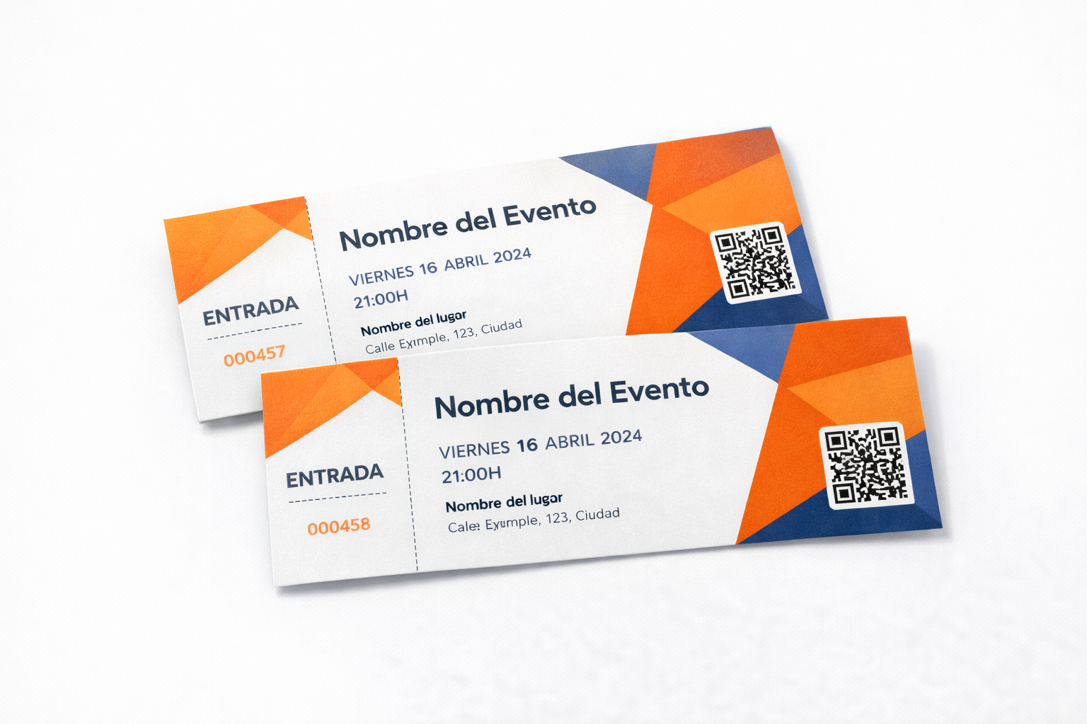 Entradas y tickets personalizados