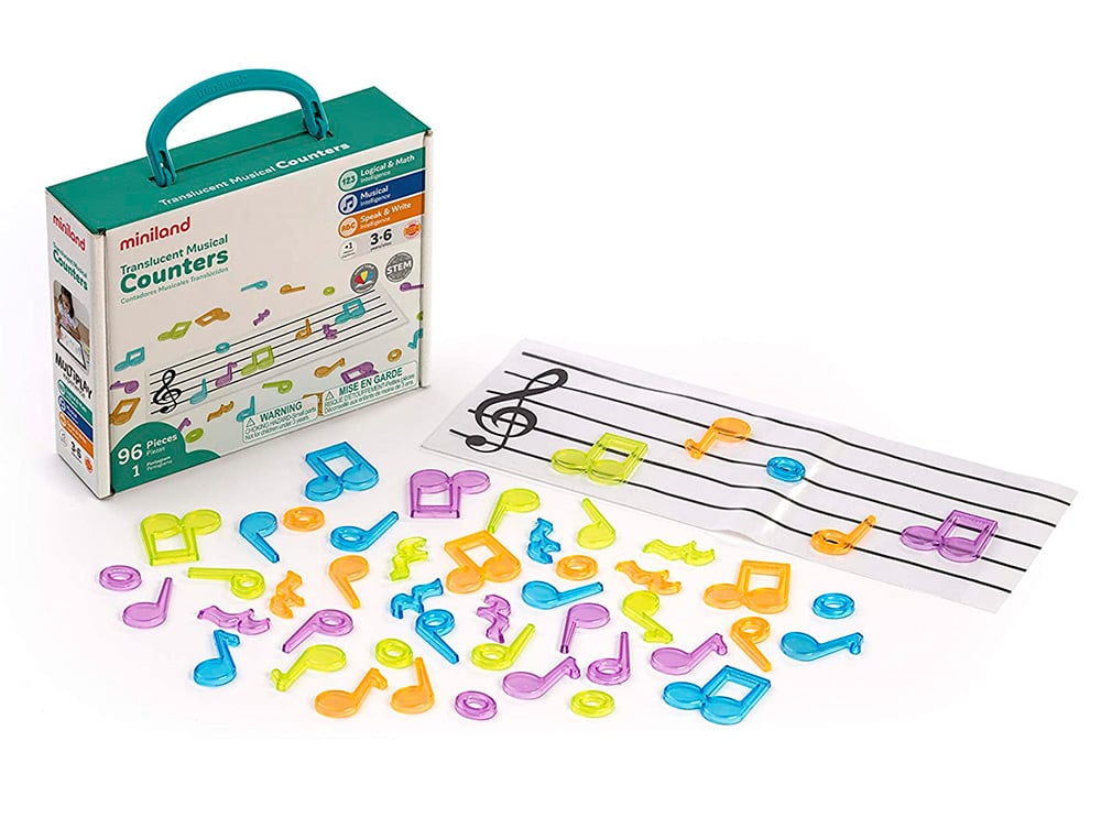 JUEGO MINILAND SET DE CONTADORES TRANSLUCIDOS CONTENIDO 96 NOTAS (159417 JUEGO MINILAND SET DE CONTADORES TRANSLUCIDOS CONTENIDO 96 NOTAS (159417